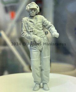 画像16: Alpine Miniatures[AM35315]1/35 WWII ドイツ キューポラにもたれる戦車指揮官 (16)