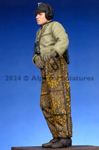 画像5: Alpine Miniatures[AM35315]1/35 WWII ドイツ キューポラにもたれる戦車指揮官 (5)