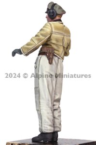画像9: Alpine Miniatures[AM35315]1/35 WWII ドイツ キューポラにもたれる戦車指揮官 (9)