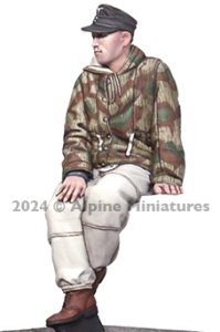 画像8: Alpine Miniatures[AM35316]1/35 WWII ドイツ ハッチに腰掛ける戦車兵 (8)