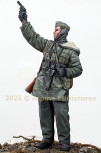 画像6: Alpine Miniatures[AM35324]1/35 WWII ドイツ武装親衛隊 信号拳銃を撃つ装甲擲弾兵 (6)