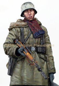 画像2: Alpine Miniatures[AM35325]1/35 WWII ドイツ武装親衛隊 擲弾筒付小銃を持つ装甲擲弾兵 (2)