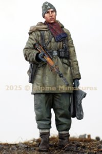 画像5: Alpine Miniatures[AM35325]1/35 WWII ドイツ武装親衛隊 擲弾筒付小銃を持つ装甲擲弾兵 (5)