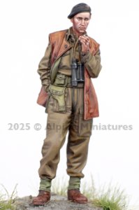 画像4: Alpine Miniatures[AM35327]1/35 WWII イギリス連邦陸軍 戦車兵将校 (4)