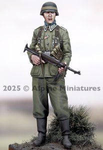 画像1: Alpine Miniatures[AM35330]1/35 WWII ドイツ MP40を持つ装甲擲弾兵下士官 (1)