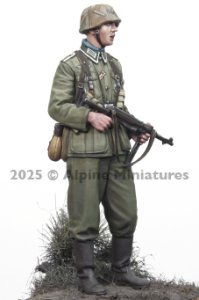 画像12: Alpine Miniatures[AM35330]1/35 WWII ドイツ MP40を持つ装甲擲弾兵下士官 (12)