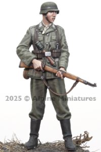 画像7: Alpine Miniatures[AM35331]1/35 WWII ドイツ Kar98kを持つ装甲擲弾兵兵士 (7)