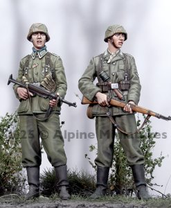 画像2: Alpine Miniatures[AM35332]1/35 WWII ドイツ 装甲擲弾兵セット(2体入) (2)
