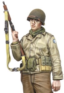 画像2: Alpine Miniatures[AM35334]1/35 WWII アメリカ陸軍 歩兵将校 (2)