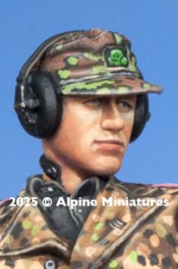 画像4: Alpine Miniatures[H033]1/35 WWII ドイツ 武装親衛隊戦車兵ヘッドセット＃3 (4)