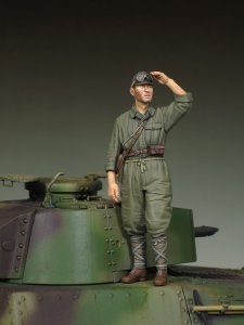 画像2: Alpine Miniatures[MS01]1/35 WWII 日本帝国陸軍 戦車長 (2)