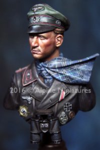 画像7: Alpine Miniatures[AMB001] 1/16 WWII独 第116装甲師団「グレイハウンド」将校(バストモデル) (7)