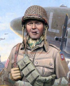 画像2: Alpine Miniatures[AMB002] 1/16 WWII米 第82空挺師団「オールアメリカン」バストモデル (2)