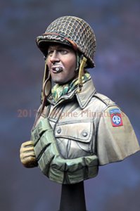 画像4: Alpine Miniatures[AMB002] 1/16 WWII米 第82空挺師団「オールアメリカン」バストモデル (4)