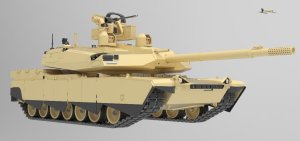 画像10: アミュージングホビー[AMH35A054]1/35 次世代主力戦車 M1 エイブラムスX (10)