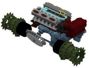 画像11: アミュージングホビー[AMH35A038]1/35 東ドイツ T-72 M (11)