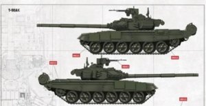 画像2: アミュージングホビー[VICAMU35A056]1/35 T-90AK 指揮戦車型 (2)