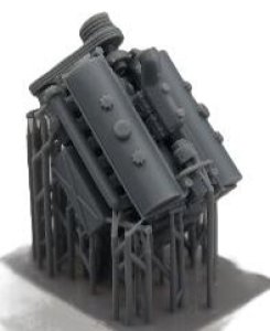 画像4: アミュージングホビー[VICAMU35A057]1/35 ドイツ重駆逐戦車エレファント　後部ハッチ改修タイプ (フルインテリア) (4)