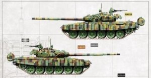 画像2: アミュージングホビー[VICAMU35A063]1/35 T-72AV ウクライナ軍主力戦車 (2)