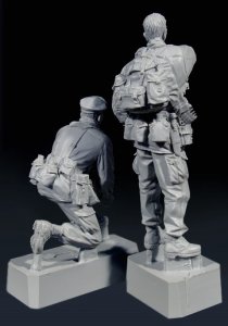 画像3: Bravo6[B6-35020]1/35 豪 SAS "さあ行くぞ"ベトナム'68(2体セット) (3)