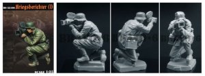 画像3: Bravo6[B6-35100]1/35 WWII独 従軍カメラマン(1) (3)