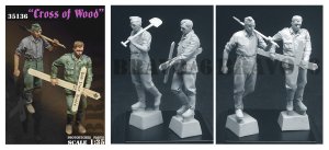 画像2: Bravo6[B6-35136]1/35 WWII ドイツ陸軍 クロスオブウッド 戦友よ安らかに (2)