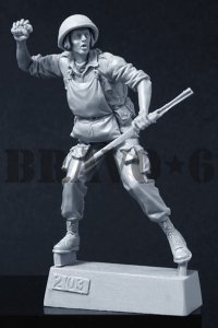 画像2: Bravo6[B6-35203]1/35 仏兵士(3)空挺兵 ディエン・ビエン・フー'54 (2)