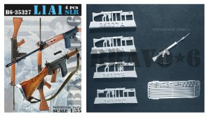 画像2: Bravo6[B6-35327]1/35 現用 ベルギー/英 L1A1自動装填小銃(SLR) (2)