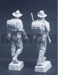 画像3: Bravo6[B6-35155]1/35 WWII イギリス チンディット特殊部隊セット＃1(2体入) (3)