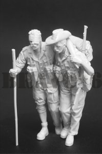 画像2: Bravo6[B6-35156]1/35 WWII イギリス チンディット特殊部隊セット＃2(2体入) (2)