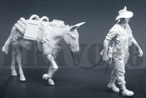 画像2: Bravo6[B6-35158]1/35 WWII イギリス チンディット特殊部隊セット＃4(ラバ+1体入) (2)