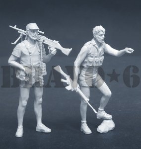 画像2: Bravo6[B6-35207]1/35 現用 南ア ローデシア セールス・スカウツ特殊部隊セット＃2 偵察(2体入) (2)