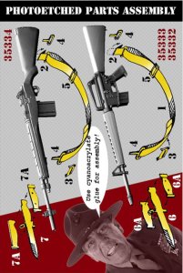 画像3: Bravo6[B6-35332]1/35 ベトナム戦争/現用 米空軍 M16モデル602アサルトライフル (3)