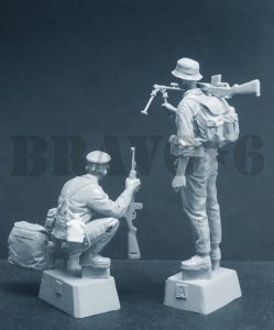 画像3: Bravo6[B6-35348]1/35 現用 アメリカ ベトナム戦争 特殊部隊MIKE＃3(2体入) (3)