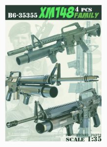 画像1: Bravo6[B6-35355]1/35 現用 アメリカ XM148グレネードランチャーセット(4丁入) (1)