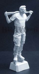 画像4: Bravo6[B6-35324]1/35 ベトナム戦争 米 ショットガンを担ぐ"巨漢"のジェームス (4)