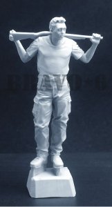 画像3: Bravo6[B6-35324]1/35 ベトナム戦争 米 ショットガンを担ぐ"巨漢"のジェームス (3)