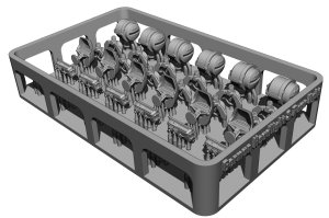 画像2: BSK Model[BSKC35008]1/35 WWII ドイツ 前照灯&後方灯セット (2)