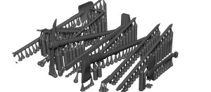 画像3: BSK Model[BSKC35010]1/35 WWII ドイツ戦車用OVMセット(クランプなし) (3)