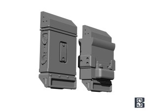 画像2: BSK Model[BSKC35017]1/35 WWII アメリカ M6ペリスコープセット M4シャーマン中戦車用(12個入) (2)