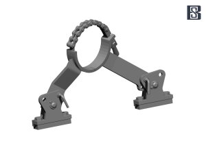 画像5: BSK Model[BSKC35018]1/35 WWII ドイツ タイガーI重戦車中期生産型用 トラベリングクランプセット(2個入) (5)