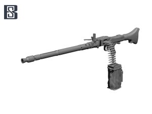 画像1: BSK Model[BSKC35022]1/35 WWII ドイツ MG34機関銃 車載用(2種4個入) (1)