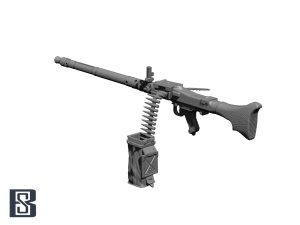 画像2: BSK Model[BSKC35022]1/35 WWII ドイツ MG34機関銃 車載用(2種4個入) (2)