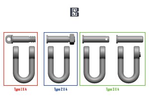 画像3: BSK Model[BSKC35024]1/35 WWII ドイツ U字型シャックルセット タイガーI/キングタイガー/ヤークトタイガー/パンサー用(12個入) (3)