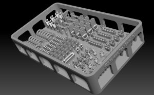 画像2: BSK Model[BSKD35001]1/35 WWII ドイツ タイガーI重戦車用ディテールセット (2)