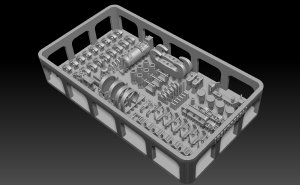 画像2: BSK Model[BSKD35004]1/35 WWII ドイツ パンサー戦車G型用ディテールセット (2)