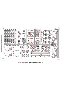 画像6: BSK Model[BSKD35006A]1/35 WWII ドイツ III号戦車用ディテールセット (6)
