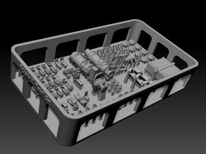 画像2: BSK Model[BSKD35009]1/35 WWII ドイツ II号戦車A-F型用ディテールセット (2)