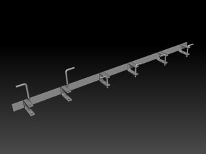 画像8: BSK Model[BSKD35012]1/35 WWII ドイツ パンサー戦車用予備履帯ラック (8)