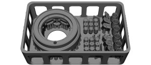 画像3: BSK Model[BSKD35020]1/35 WWII ドイツ パンサー戦車D型用 砲塔ディテールセット(タミヤ用) (3)